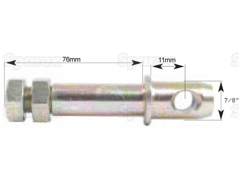 Cavilha 22x113mm, Tamanho da rosca 5/8''x25.4mm (S.3368)