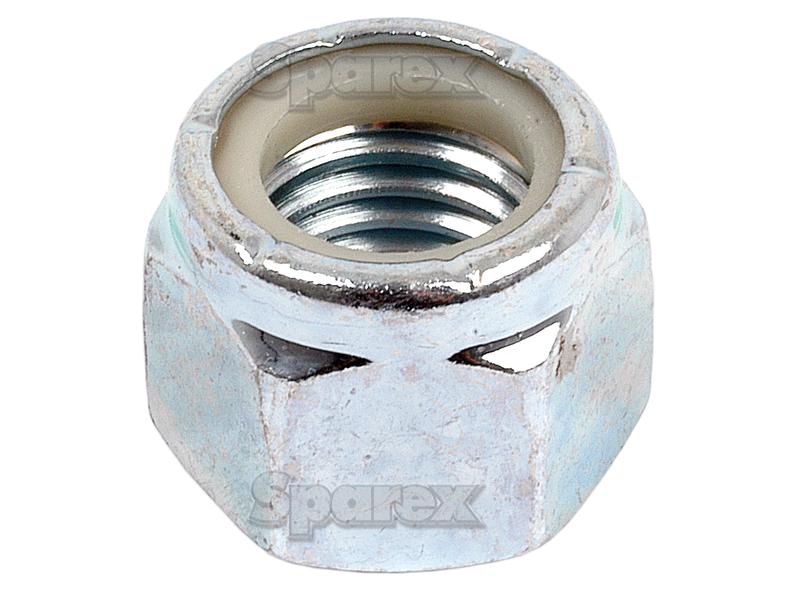 Porca auto bloqueio imperial , Tamanho: 1/4'' UNC (Din 985) Resistência à tração: 8.8 (S.3586)