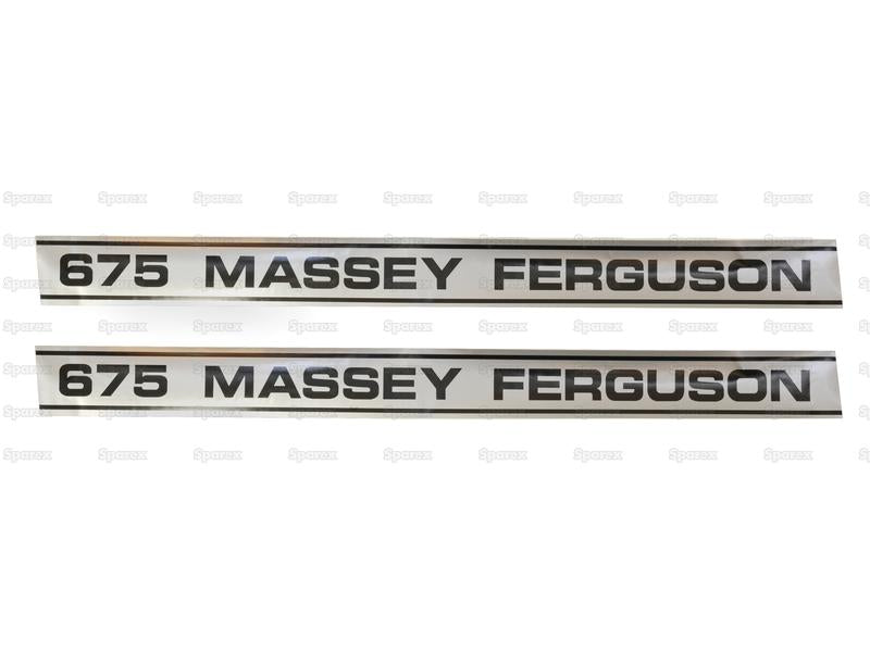 Kit Autocolantes - Massey Ferguson 675 (S.41199)