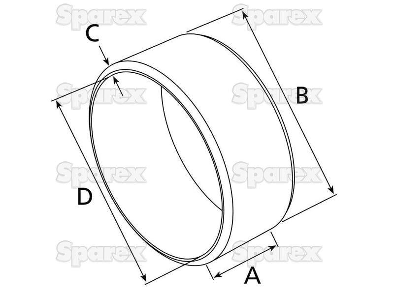 Casquilho - ID: 38.1mm (S.42247)