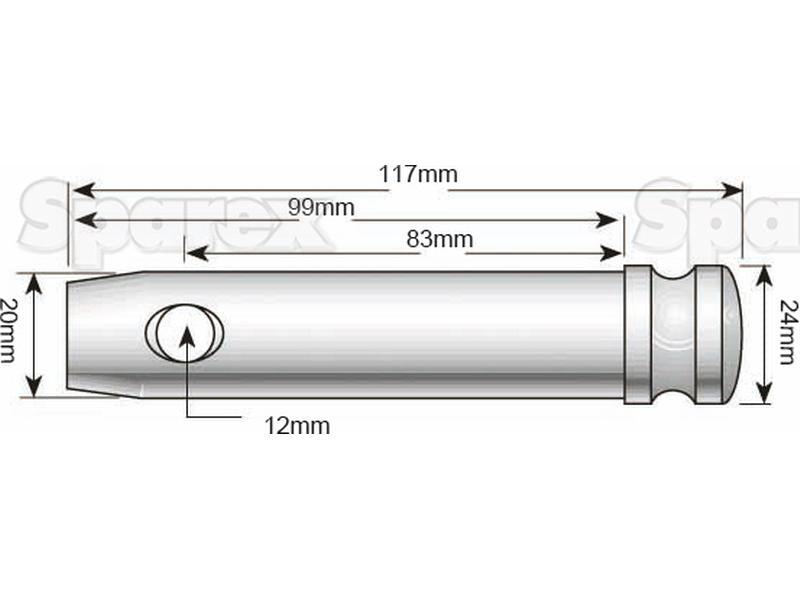 Cavilha 20x83mm Cat. 1 (S.423)