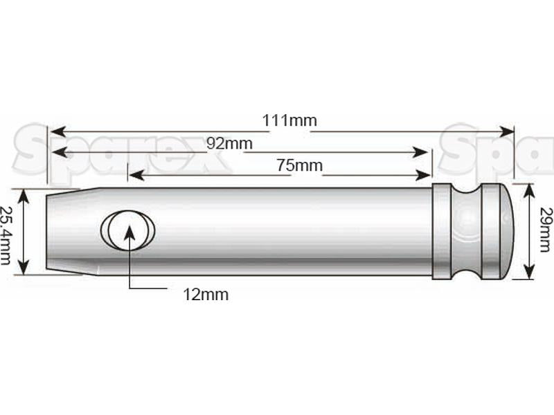 Cavilha 25x75mm Cat. 2 (S.427)