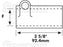 PTO Casquilho - Estria Femea 1 3/8'' - 6 Com Quick Release Pin. (S.4467)