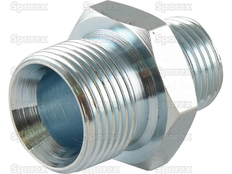 Adaptador hidráulico BSP macho para macho 1/2'' - 3/4 (S.4679)