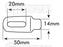 Cotter Pin-Flat & Chain (S.4786)