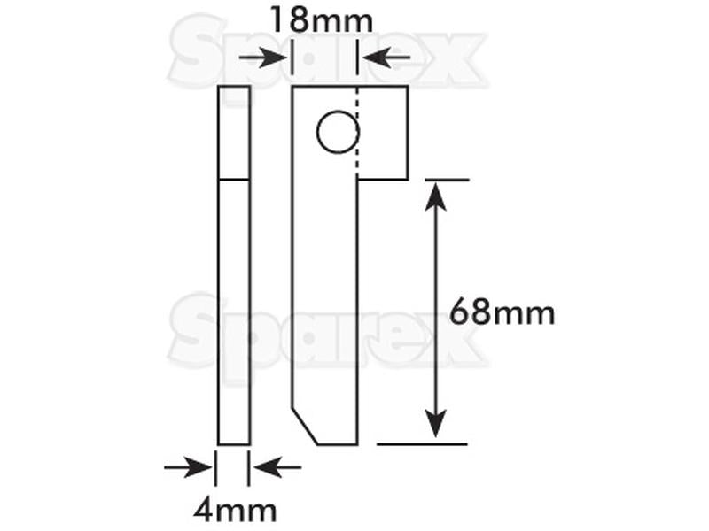 Cotter Pin-Flat & Chain (S.4786)