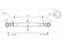 3º ponto (Cat.1/2) Olhal and Olhal, 1 1/8'', Comprimento minimo: 451mm. (S.483)