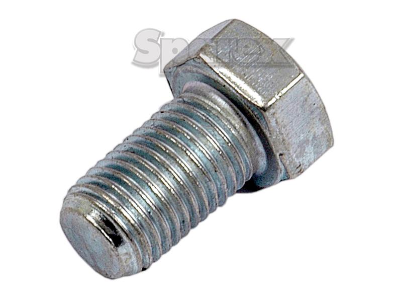 Parafuso de ajuste imperial, Tamanho: 1/4'' x 1'' UNF (Din 933) Resistência à tração: 8.8. (S.4890)