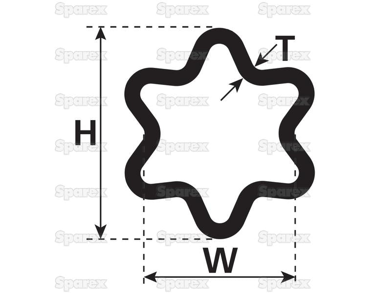 Tubo: 1M (S4GA) (S.50696)