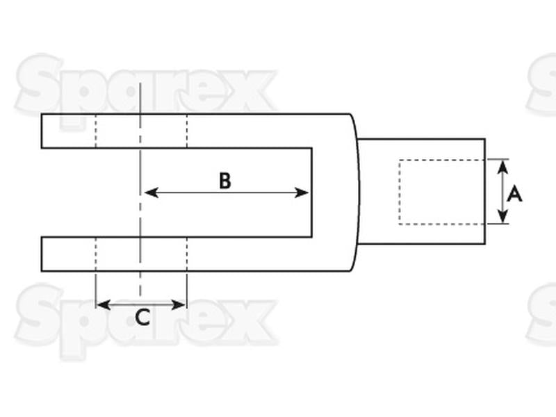 Forquilha Métrica M5.0 (71751) (S.51305)