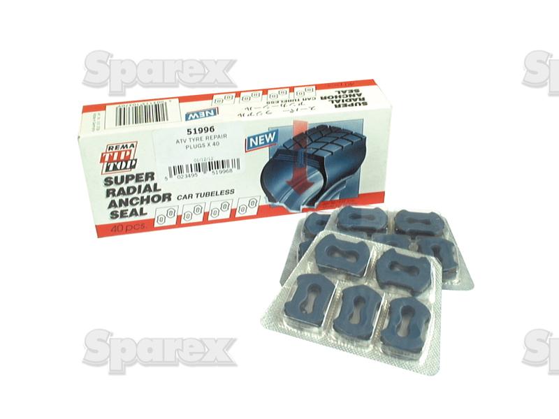 Tyre Repair Plugs ATV (40 un) (S.51996)