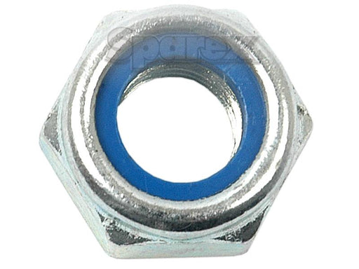 Porca auto bloqueio métrica, Tamanho: M7 x 1.00mm (Din 985) Metric Coarse (S.53834)