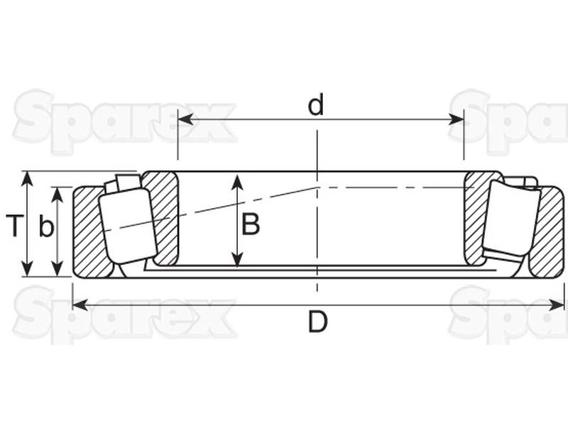 Rolamento 32210 (S.54432)