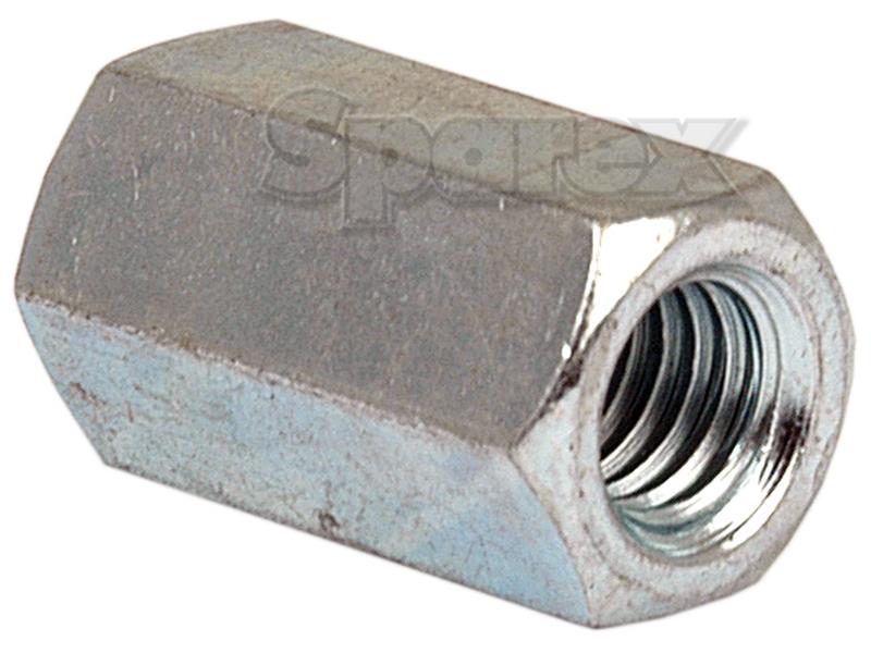 Porca de ligação do adaptador hidráulico métrico, Tamanho: M6 x 1.50mm (Din 6334) Metric Coarse (S.54760)