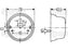 Farolim Traseiro 12V, Esq./Dir. (S.56096)