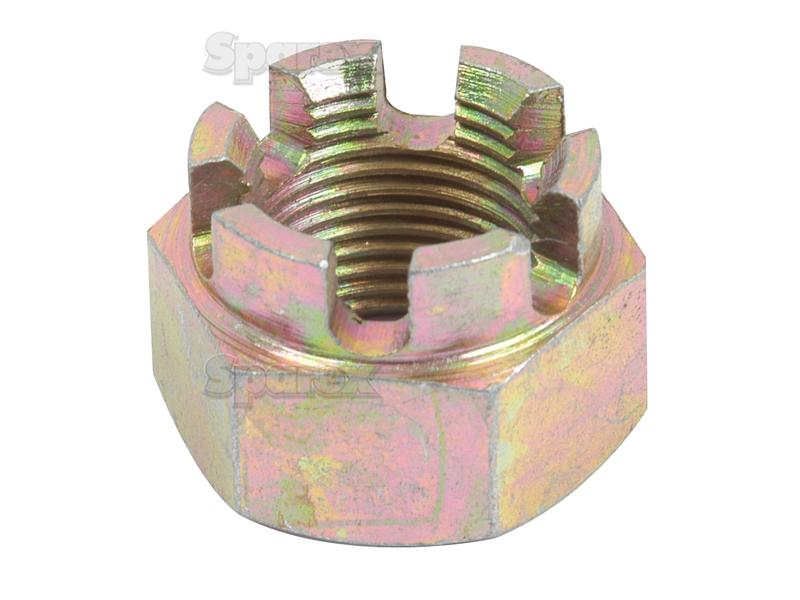 Porca castelada, Tamanho: 3/4'' UNF (Din 935) Resistência à tração: 8.8 (S.5694)