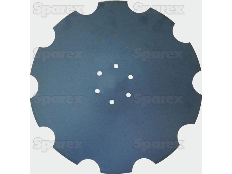 Notched Harrow disc 510x5mm - Descrição do orifício Aplicavel em: R2320401 (S.57085)