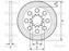 Separador, OD: 304mm. (S.57299)