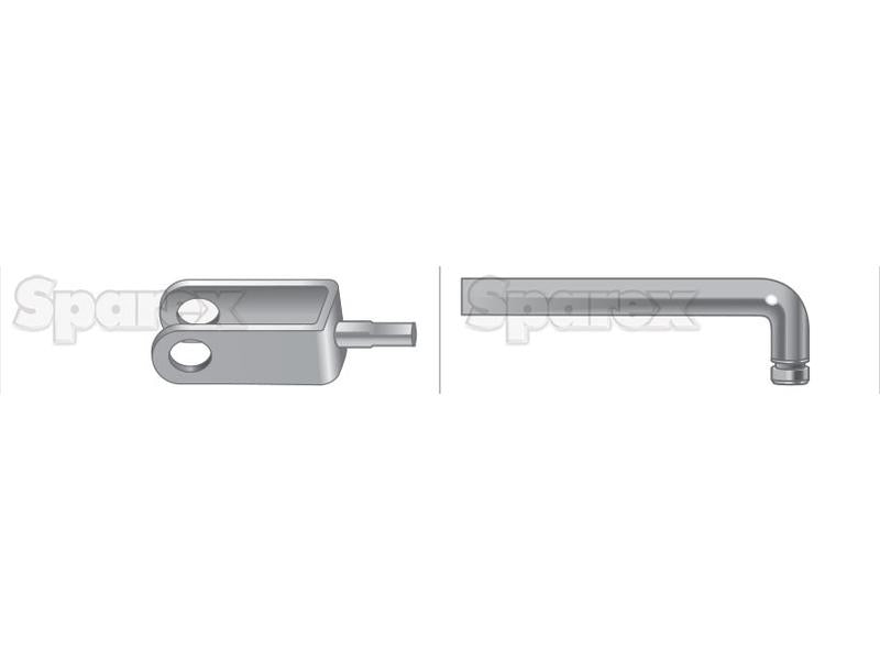 Cabo acelerador - Comprimento: 1475mm, Comprimento externo do cabo: 1195mm. (S.58771)