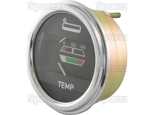 Manómetro de temperatura água e combustível (S.61462)