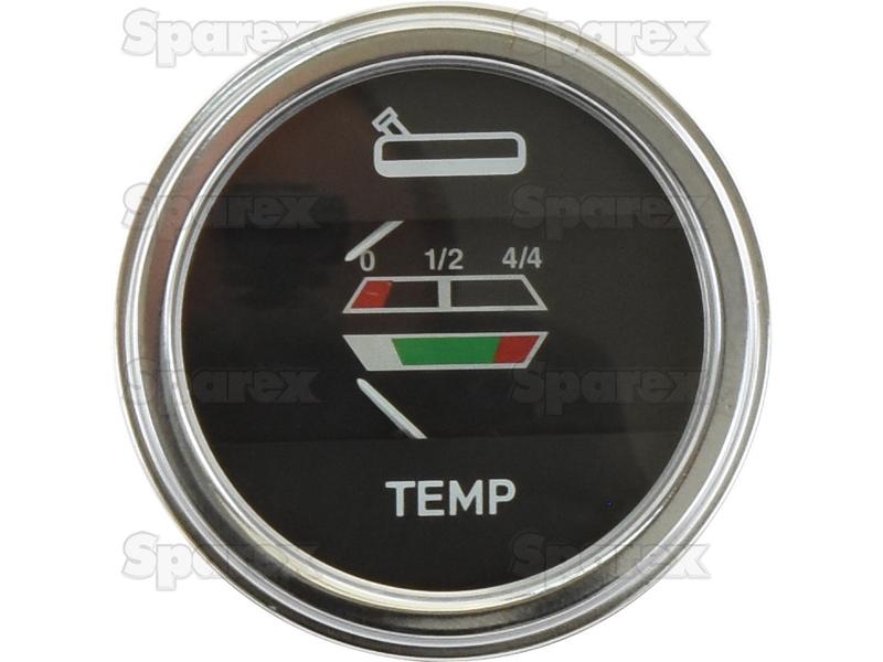 Manómetro de temperatura água e combustível (S.61462)