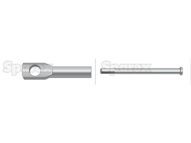 Cabo acelerador - Comprimento: 1030mm, Comprimento externo do cabo: 850mm. (S.62268)