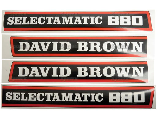 Kit Autocolantes - David Brown 800 Selectamatic (S.63343)