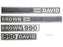 Kit Autocolantes - David Brown 990 (S.63345)