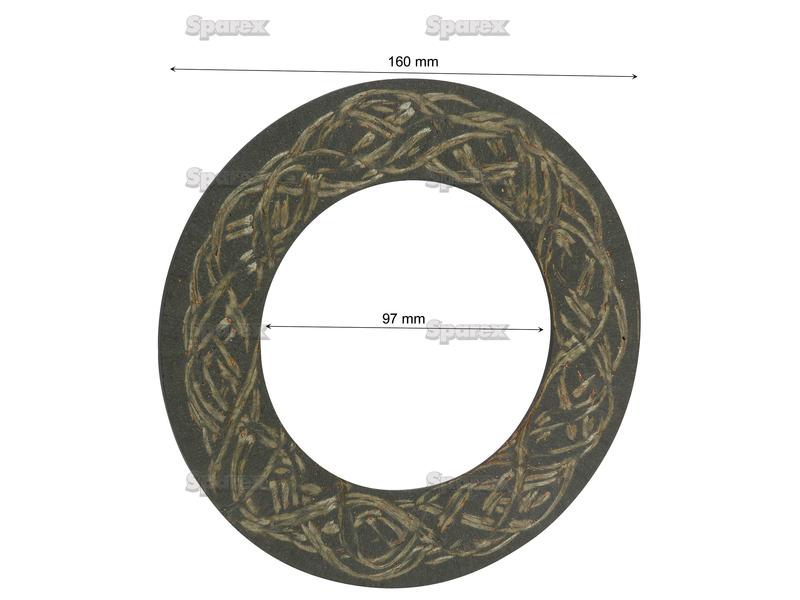 Forra de embraiagem.160X95X30 (S.6684)