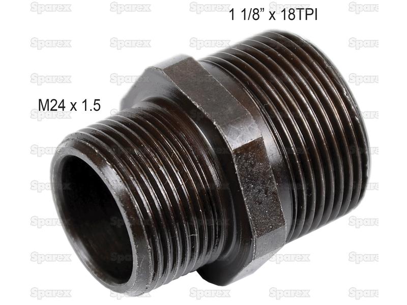 Conector hidráulico (Comprimento: 37mm) (S.67770)