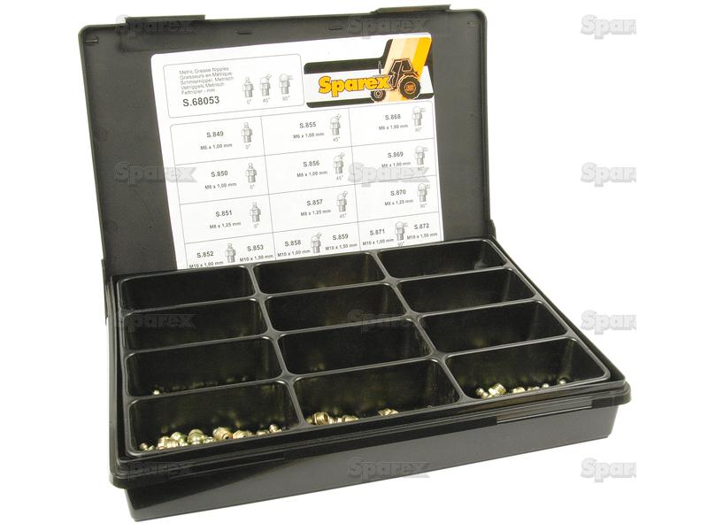 Kit Copos Lubrificação met. Sortido 280 un - M6, M8, M10 Sortido (S.68053)