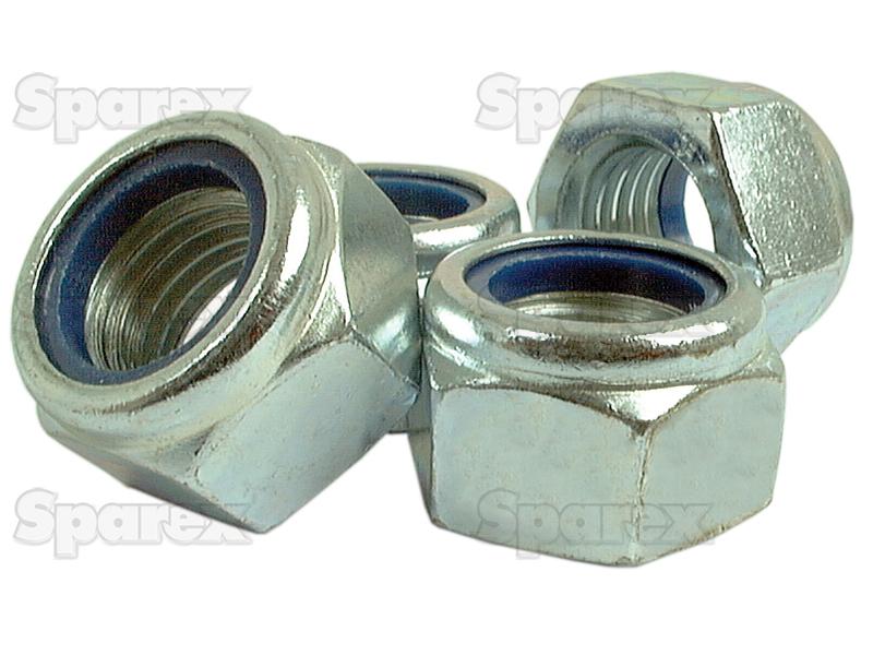 Porca auto bloqueio métrica, Tamanho: M24 x 3.00mm (Din 985) Metric Coarse (S.6818)