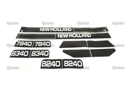 Kit Autocolantes - Ford / New Holland 7840, 8240, 8340 (S.68373)