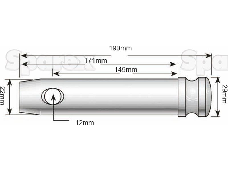 Cavilha 22x149mm (S.72)