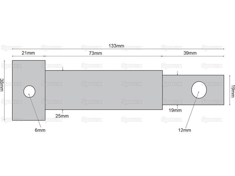 Cavilha - Categoria dupla 19 - 25mm Cat.1/2 (S.73526)