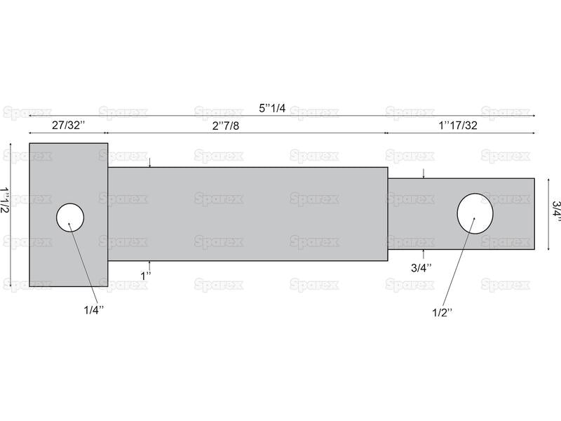 Cavilha - Categoria dupla 19 - 25mm Cat.1/2 (S.73526)