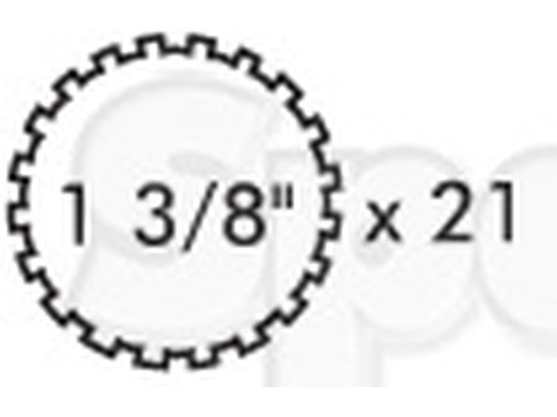 Forquilha de parafuso (Dimensão da cruzeta: 22 x 54.8mm) Tamanho: 1 3/8-21 Estrias (S.7511)