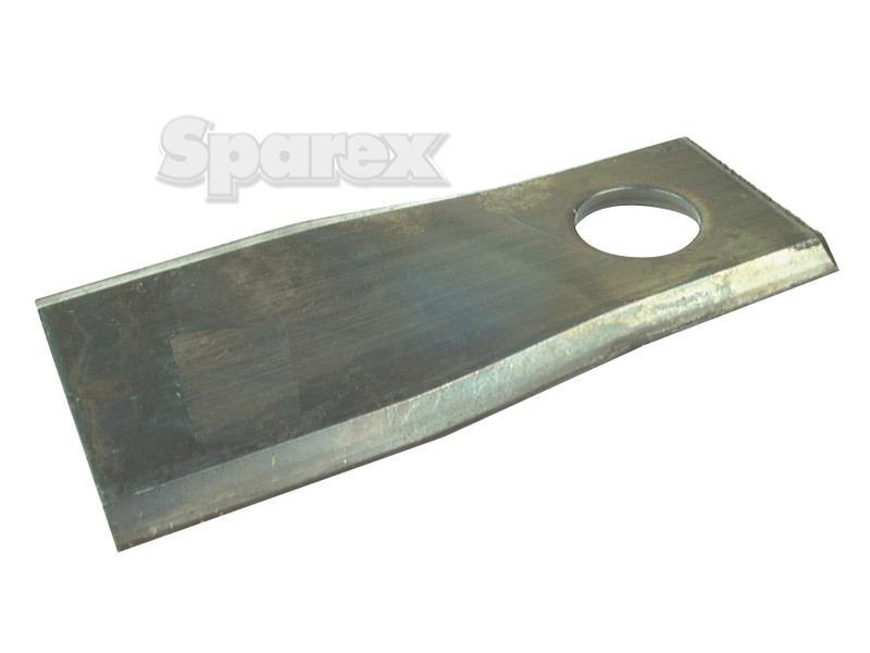 Faca - Twisted blade, top edge sharp - 93 x 40x3mm - Orifício Ø16.25mm - Esquerdo - Acessorios para Kuhn, John Deere, New Holland, Bamford, Kverneland, PZ, Kidd Aplicavel em: 561.512.00 (S.77053)