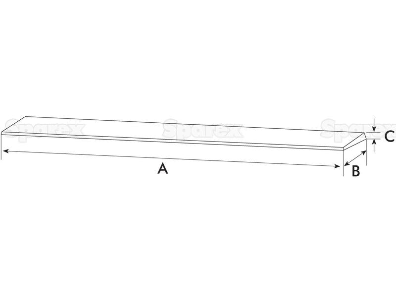 Lamina de balde 250-300Hb. (S.77082)