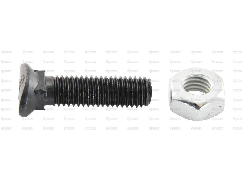 Parafuso c/porca - M10 x 45mm, Resistência à tração 8.8 (25 un Caixa) (S.77116)