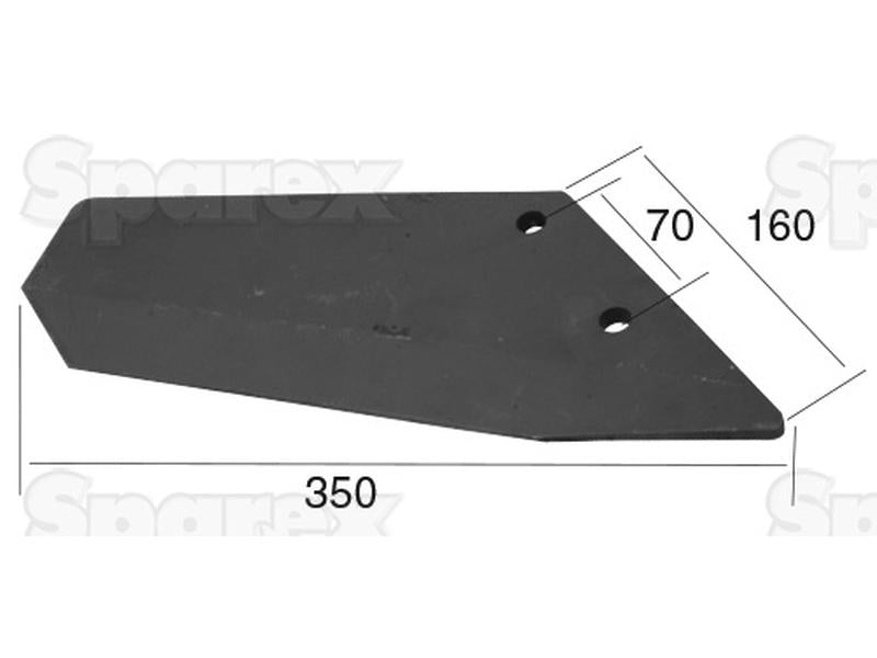 Flat Wing 350x10mm Direito Aplicavel em: 3374416 (S.77432)