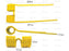 Mola - Esquerdo - Comprimento:393mm, Largura:131mm, Ø9.5mm - Acessorios para Krone Aplicavel em: 1530151 (S.77774)