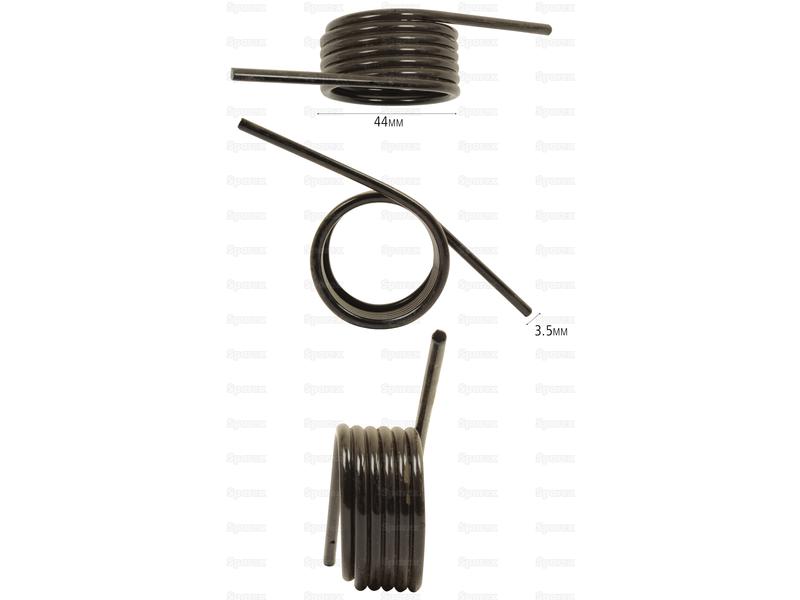 Mola - - - Comprimento:117mm, Largura Ø3.5mm - Acessorios para Centrac Aplicavel em: 327/MAT990 (S.78050)