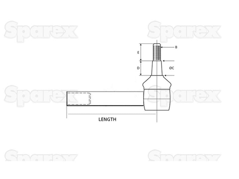 Ponteira Comprimento: 297mm (S.7814)