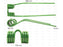 Mola - - - Comprimento:388mm, Largura:103mm, Ø9mm - Acessorios para JF Aplicavel em: 0608770 (S.78303)