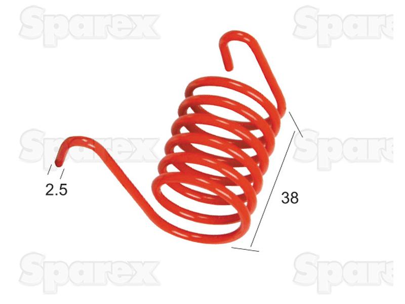 Mola de retorno Direito Acessorios para Fransgard Aplicavel em: 40243 (S.78623)