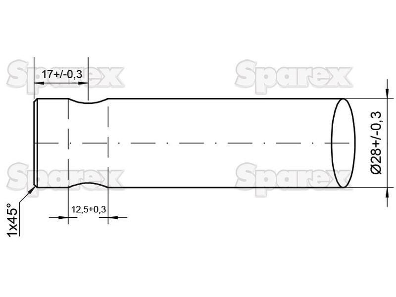 Bico - curva 600mm, (Redondo) Aplicavel em: 0454440 (S.78895)