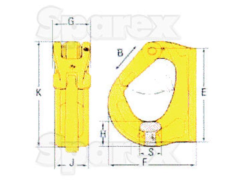 Fecho de soldar - 2T (S.791601)