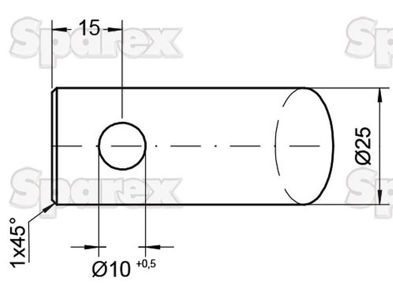 Bico - curva 400mm, (Redondo) Aplicavel em: 25440 (S.79229)