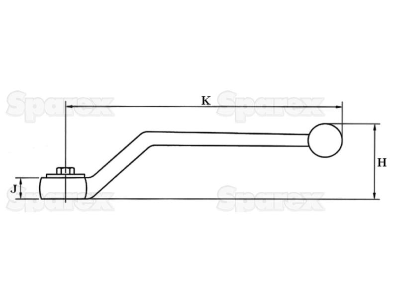 Sparex Alavanca (S.8118)